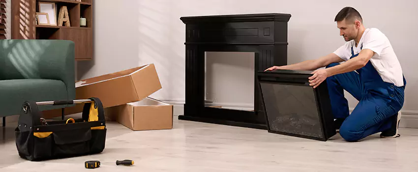 Old Rusted Metal Fireplace Repair And Replacement in Hanover, PA